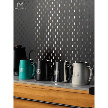 MUVNA慕威納 DBW雙翼拉花缸咖啡專業拉花打奶杯PCA嚴嘉琦聯名款