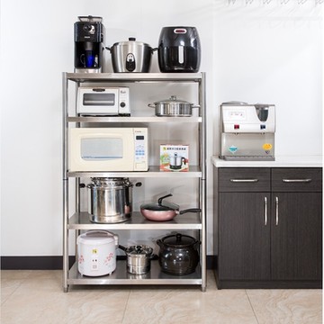 升級款加粗加厚不鏽鋼五層置物架寬120x40cm-#不鏽鋼置物架#廚房置物架#置物櫃#廚房架#儲物架#不鏽鋼置物架