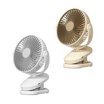 FJ 大風量擺頭可掛立夾多用通電風扇FN05(需USB供電  可壁掛)