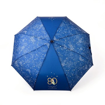 【小王子Le Petit Prince聯名款】80週年銀河星塵-摺疊傘-深藍 FXG236-98