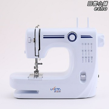 【12線雙針】電動縫纉機 家用縫纉機 迷你縫纉機 多功能縫纉機 便攜縫纉機 608A升級版 金屬機身 雙速調節 新手入門 手工DIY必備