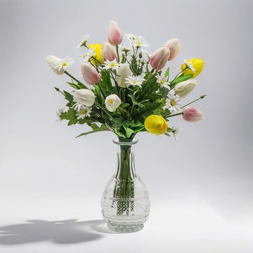 Floral M｜布倫斯特鬱金香花園仿真花禮