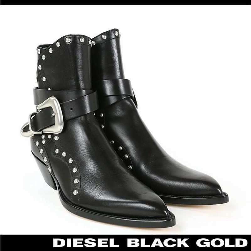 ディーゼルブラックゴールド DIESEL BLACK GOLD クロスベルトショート ...