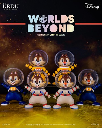 URDU 迪士尼 超越世界系列 S3 奇奇&蒂蒂 盲盒套組 (6入)