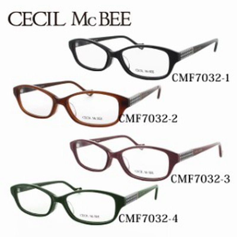 セシルマクビー メガネフレーム Cecil Mcbee 伊達 眼鏡 Cmf7032 全4カラー 52 アジアンフィット レディース 通販 Lineポイント最大1 0 Get Lineショッピング