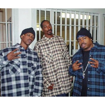 西海岸街頭嘻哈oversize超寬松hiphop肥大oldschool舒適格子襯衫