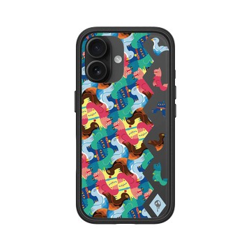 iPhone 16 Mod NX 黑 - MITSUME - Colorful animals
