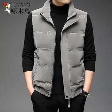 【非國標】啄木鳥品牌男裝馬甲男款秋冬季男士背心免洗保暖外套男