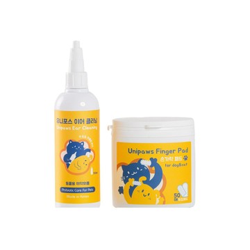 Unipaws（優尼泡泡）益生菌耳部護理套組