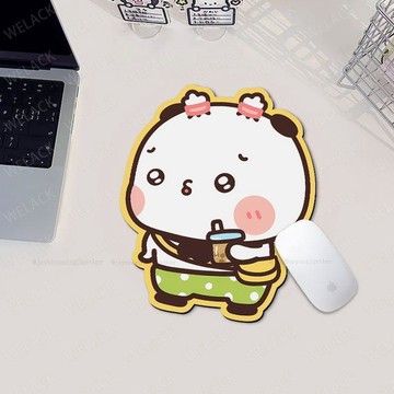台灣發貨 布布一二滑鼠墊 一二布布滑鼠墊 情頭滑鼠墊 女生辦公室防滑鍵盤桌墊 耐磨通用滑鼠墊 可愛滑鼠墊 鼠標墊