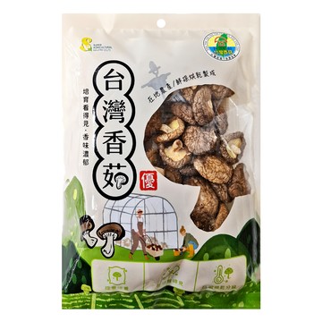 超賀 台灣香菇 在地嚴選乾燥製成  60g  1包