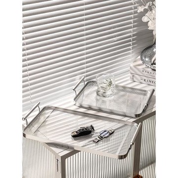 高顏值北歐ins長方形水杯托盤家用茶杯客廳茶水收納餐盤杯子茶盤