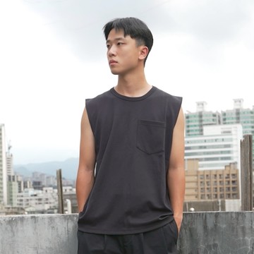 【AMERO】男裝 女裝 3M吸濕速乾 寬肩口袋背心 涼感 透氣