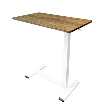 【Hampton 漢汀堡】莎莉氣壓升降桌-白腳