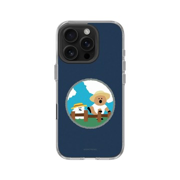 iPhone 16 Pro Clear Case（相機按鈕） 透明 - Dinotaeng - 田園觀察日記 - 翻過圍籬