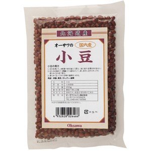 オーサワの国内産小豆(小) 200g｜オーサワジャパン  取寄せ