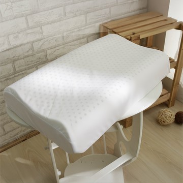 E-ROU 伊柔寢飾 人體工學曲線乳膠枕  乳白色  1個  58 x 36cm