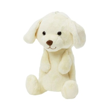 sun-star nuimee 絨毛坐立式筆袋  1個  憨厚狗狗