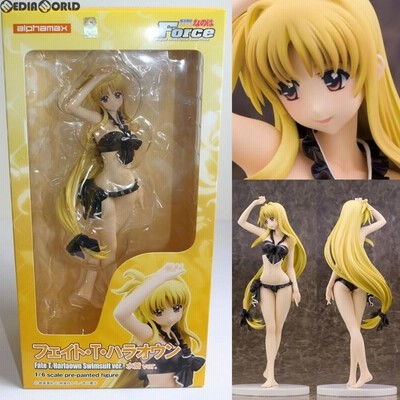 魔法戦記リリカルなのはForce フェイト・T・ハラオウン 水着ver. 完成… 中古即納』{FIG} フェイト・T・ハラオウン 水着ver. 魔法戦記