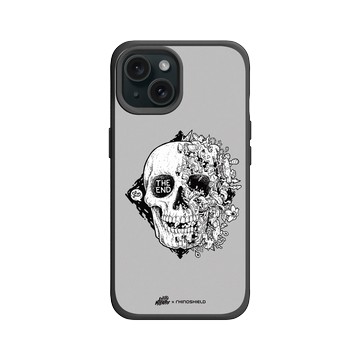 iPhone 15 SolidX 黑 - Ted Leonid Melendres - Diamond Skull 鑽石骷顱