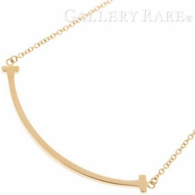 ティファニー ネックレス T スマイル ペンダント ミニ K18pgピンクゴールド Tiffany Co ジュエリー ローズゴールド 通販 Lineポイント最大0 5 Get Lineショッピング