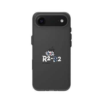 iPhone Air Clear (相機按鈕) 酷墨灰 - 迪士尼-星際大戰 Star Wars - R2D2-剪紙系列