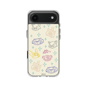 iPhone Air Clear Case（相機按鈕） 透明 - 迪士尼-經典系列 Disney Classics - 迪士尼經典電影 - 線條畫