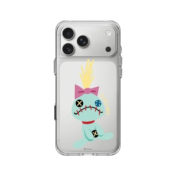 iPhone 17 Pro Max Clear Case（相機按鈕） 透明 - 迪士尼-史迪奇 Disney Stitch - 史迪奇 - Scrump