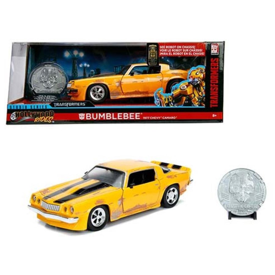 ミニカー トランスフォーマー JadaTOYS 1/24 バンブルビー仕様 1977 