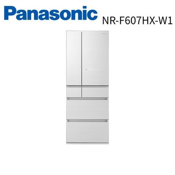 【Panasonic 國際牌】NR-F607HX-W1600公升日製六門變頻冰箱(含基本安裝)