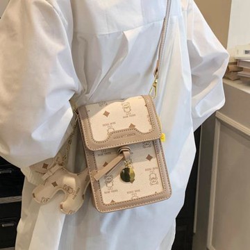 高級感小包包2025秋冬新款手機包女斜挎包迷你小包精致超火小方包