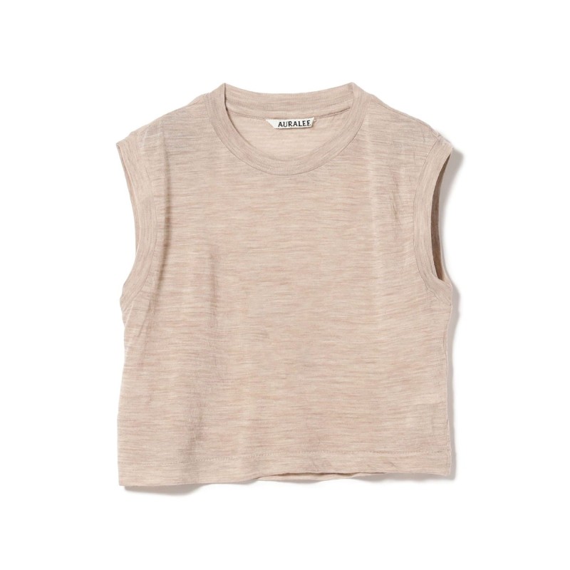 BEAMS JAPAN限定】AURALEE / SUPER SOFT WOOL SHEER JERSEY SHORT