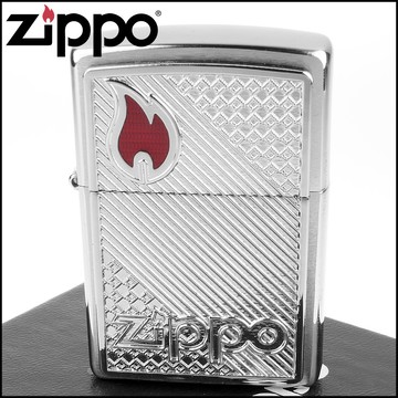 【ZIPPO】美系~Zippo Tiles-磁磚圖案貼飾打火機