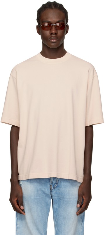 Acne Studios 粉色圆领 T 恤