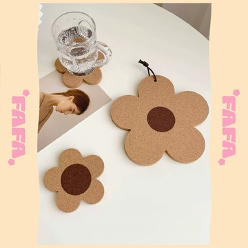 隔日到貨｜小花隔熱墊 可掛式餐桌墊 杯墊 餐桌防燙墊 限量現貨｜FAFA 發發家居 台灣