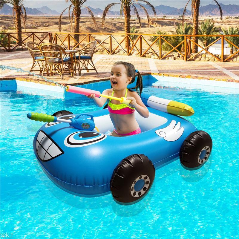 浮き輪 子供 海水浴 水遊び プール ビーチ  カワイイ 浮き具 車形  カワイイ 海 旅行  乗り物 キッズ浮き輪