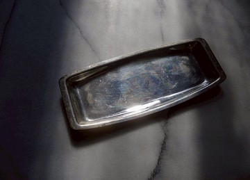 【老時光 OLD-TIME】早期台灣製鍍銀收銀盤