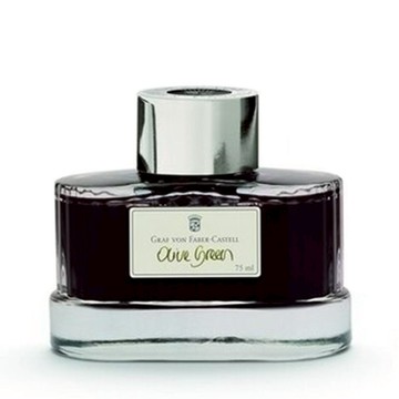 【Graf Von Faber-Castell】伯爵高級瓶裝墨水 橄欖綠 V141015  /瓶