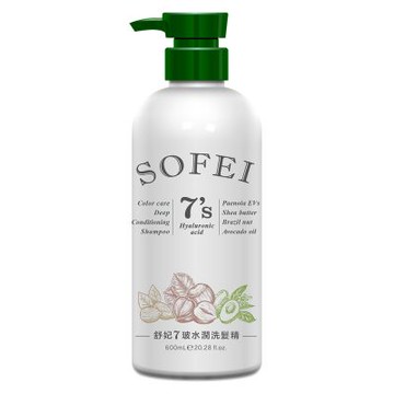 舒妃SOFEI 7玻水潤洗髮精600ml