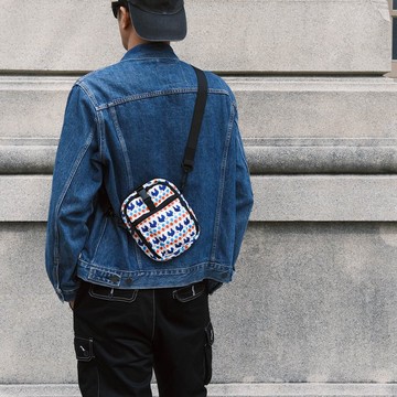 【錦源興】雞蛋冰八隔層斜背包 l 斜背包 外出包 旅行小包 收納包