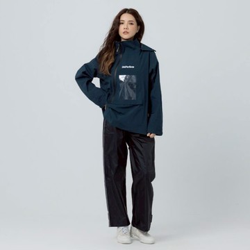 Brightday TPU輕量半斜開雙拉鍊兩件式雨衣 T2 彗星綠 透氣 防水 雨衣 兩截式雨衣 兩件式