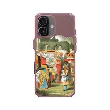 iPhone 17 Clear (相機按鈕) 晶醺玫 - The British Library - 紅心皇后駕到！