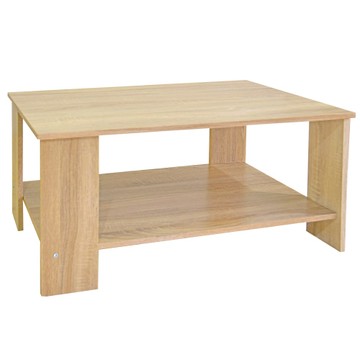 《HOPMA》北歐時尚茶几桌 台灣製造 和室桌 沙發桌 矮桌 會客桌 收納桌 電腦桌-淺橡(漂流)木