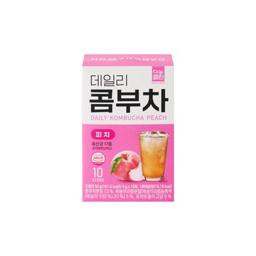 其他即溶飲 Danongwon 乳酸菌康普茶 水蜜桃  5g*10包