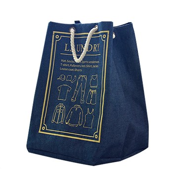 E.City_牛仔風多功能加厚收納購物提袋