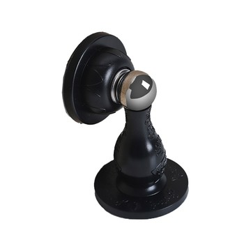 小麥購物 免鑽孔磁吸式矽膠超靜音門擋 神秘黑 122.5g  1個