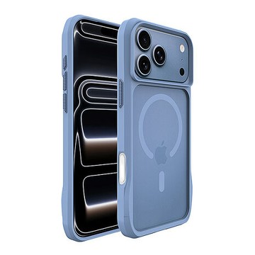 iPhone 18 Pro/17 Pro MobiMate PURE SOLID 磁吸防摔殼-藍