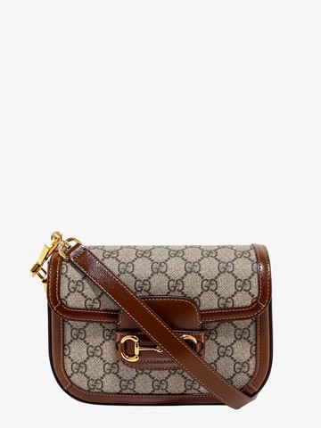 Gg supreme fabric shoulder bag - GUCCI - gender_Woman
