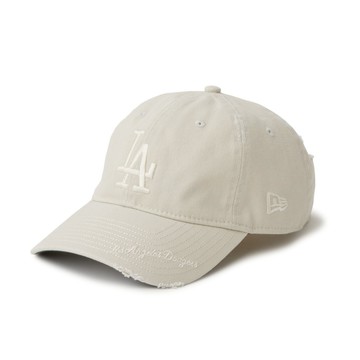 NEW ERA 男女 9TWENTY 日版 NE MLB VISOR LOGO 洛杉磯道奇 石灰 NE14952212