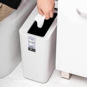 垃圾桶 極窄無蓋垃圾桶家用客廳輕奢窄夾縫衛生間縫隙紙簍 逸雅家居館